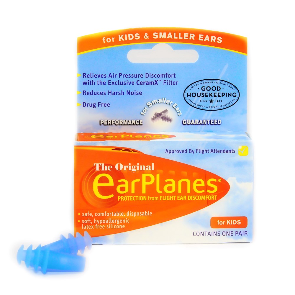 CIRRUS EARPLANES Protection From Flight Cabin Air Pressure Kids Size